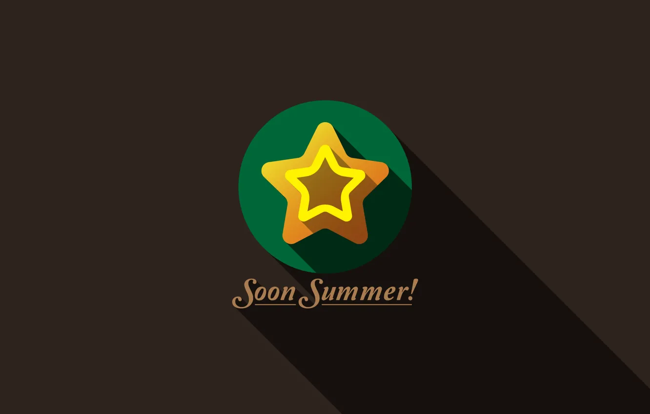 Photo wallpaper vector, summer, hot, design, modern, Illustrator, Minimalism, Marin