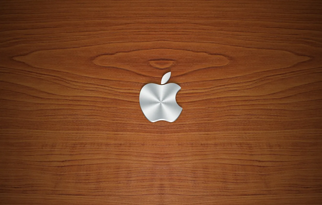Photo wallpaper tree, apple, texture, logo