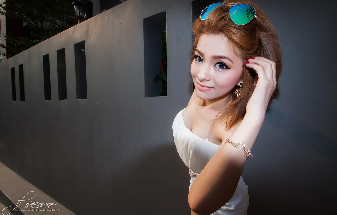 Photo wallpaper China, wallpaper, girl, sexy, woman, model, asian, cute