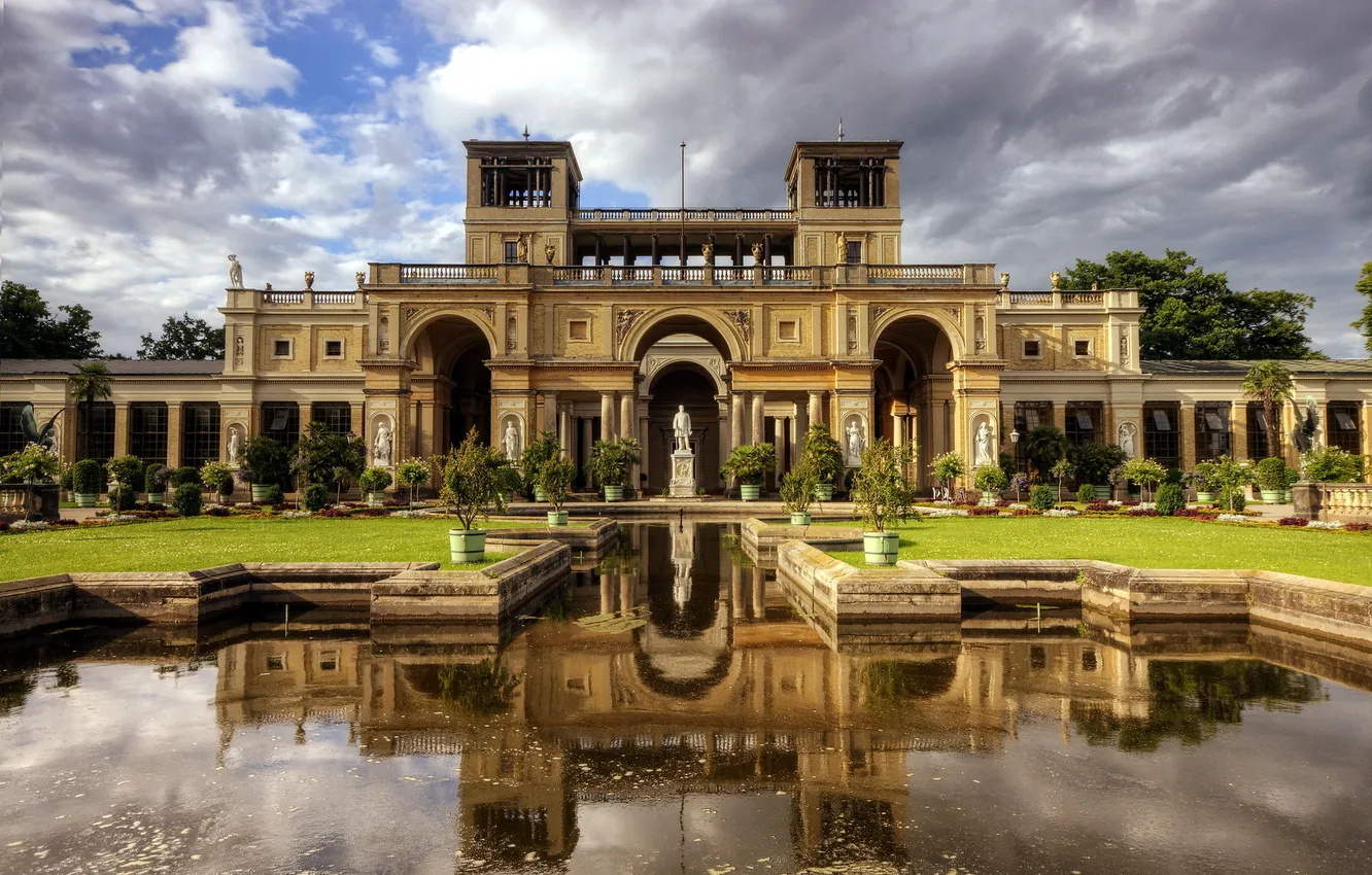 Photo wallpaper the city, architecture, Palace