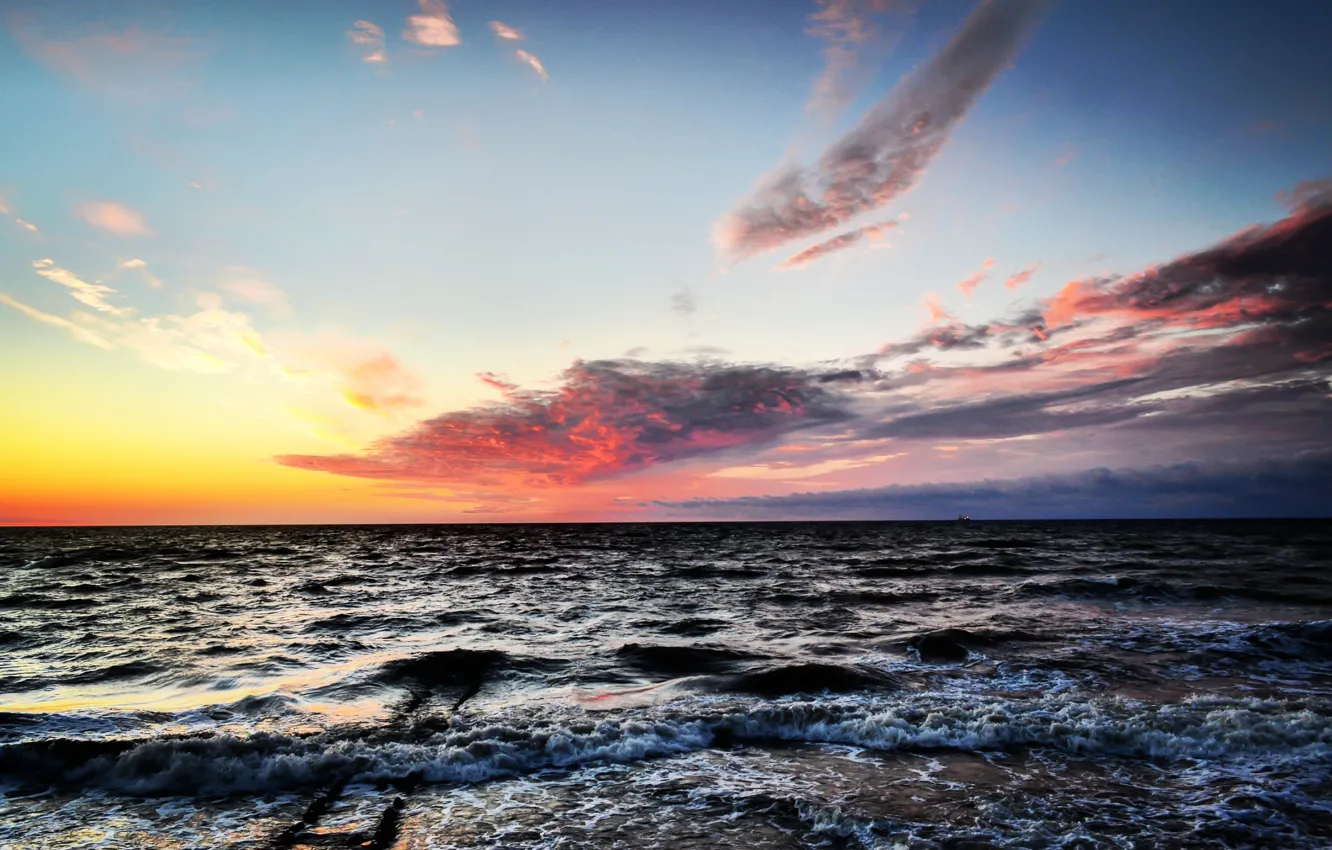 Photo wallpaper sea, Kaliningrad, Zelenogradsk