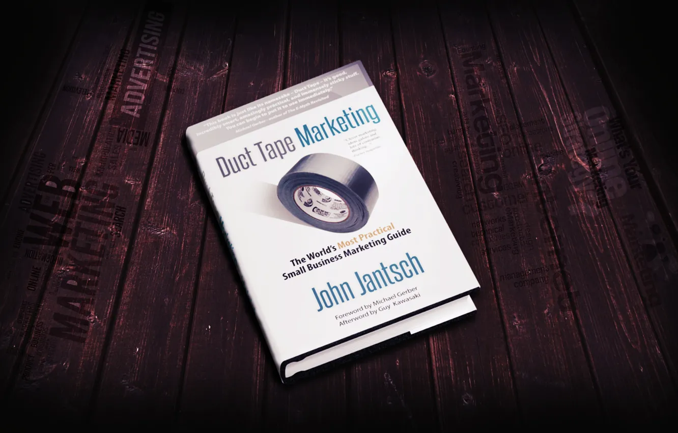 Photo wallpaper book, marketing, marketing