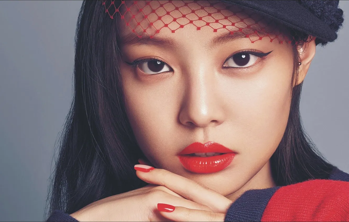 Photo wallpaper music, singer, portrait, Kim, musical group, Jenny Kim, BlackPink, Jennie (Singer)