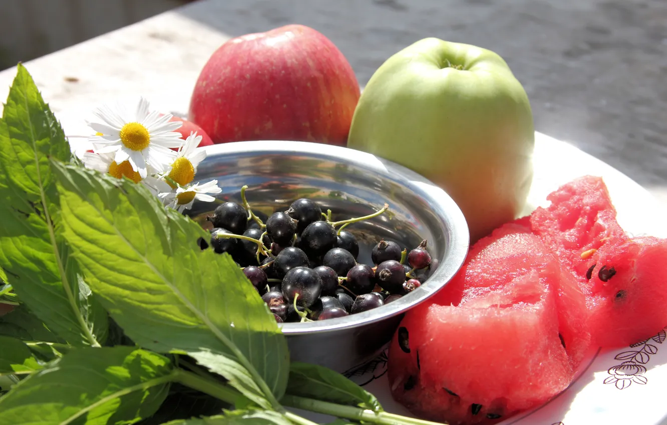 Photo wallpaper summer, food, fruit, still life, juicy