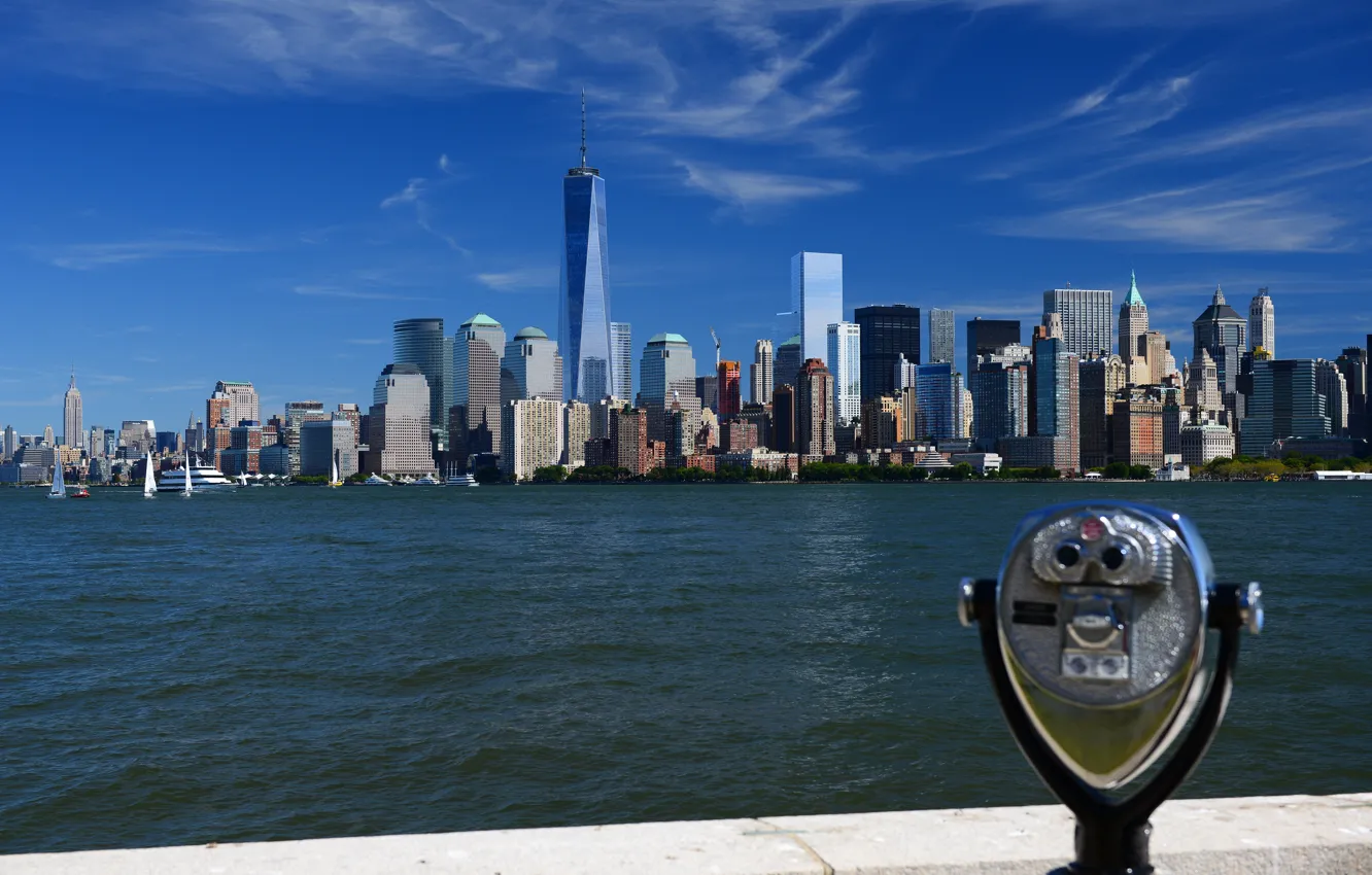Photo wallpaper view, New York, New York, Manhattan, Manhattan