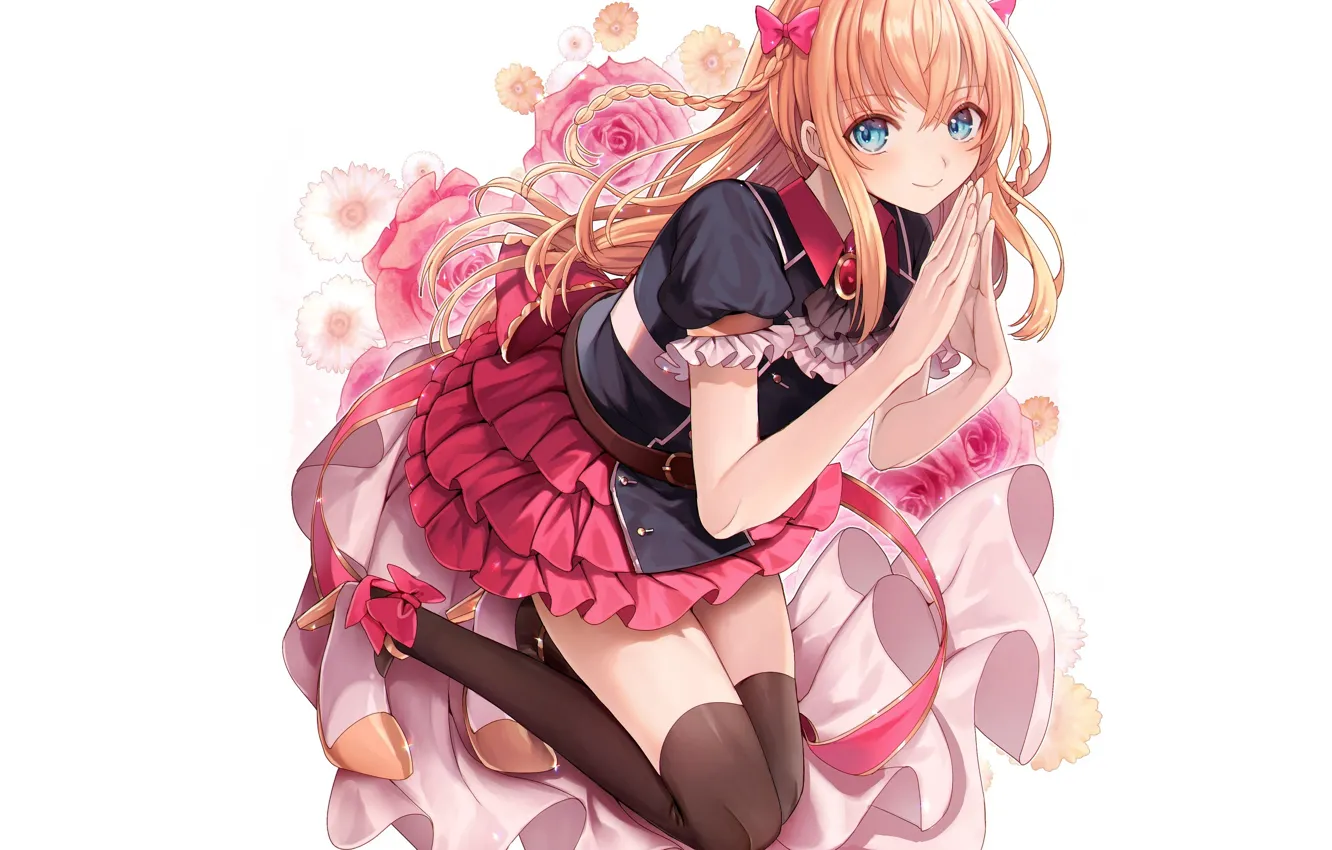 Photo wallpaper girl, Touken Ranbu, Dance of swords