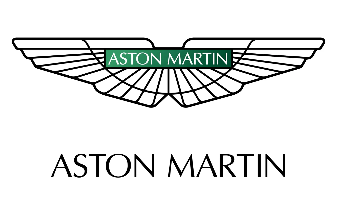 Photo wallpaper Aston Martin, logo, English, car, mark, manufacturer