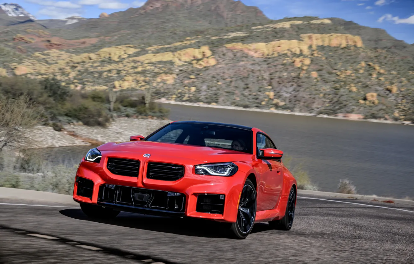 Photo wallpaper sports car, M2, BMW M2, G87, 🤢