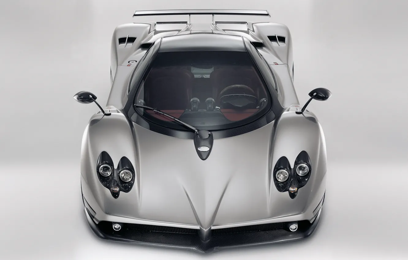 Photo wallpaper Pagani, Zonda, front view, Pagani Zonda F