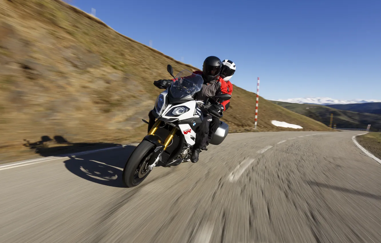 Photo wallpaper BMW, road, speed, S 1000, BMW S 1000 XR