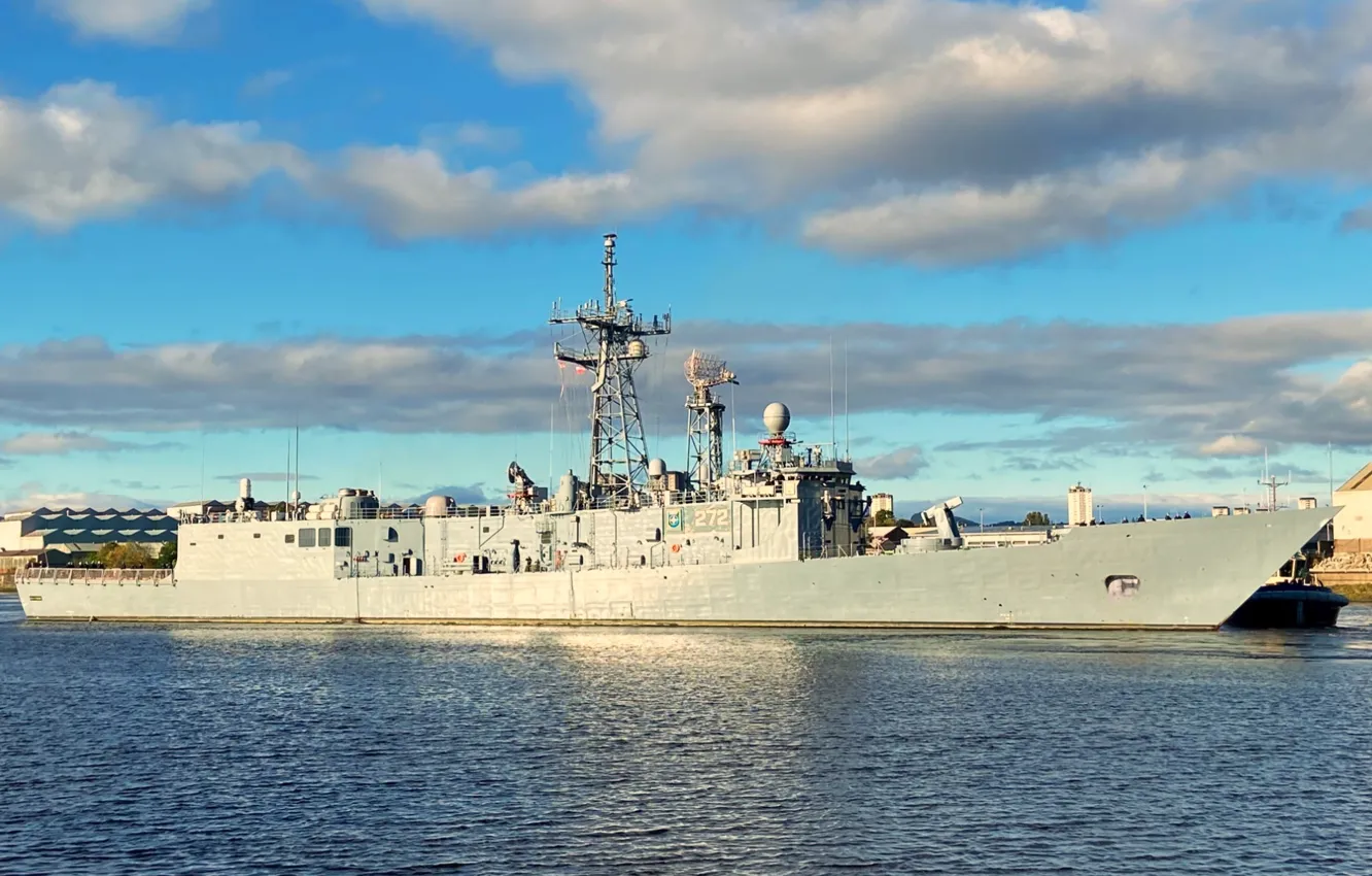 Photo wallpaper destroyer, Of the Polish Navy, Gen. K. Pulaski