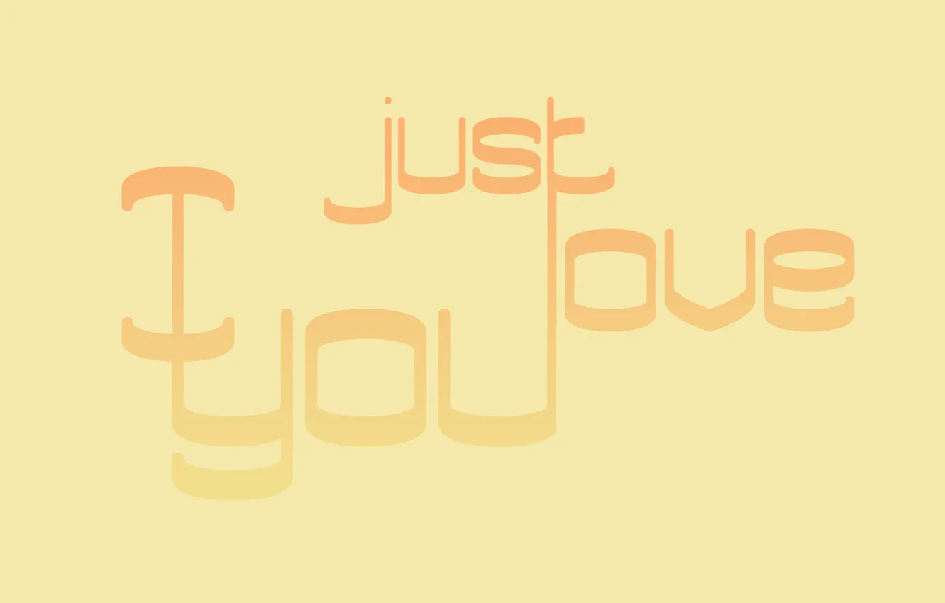 Photo wallpaper love, Typography, bratu