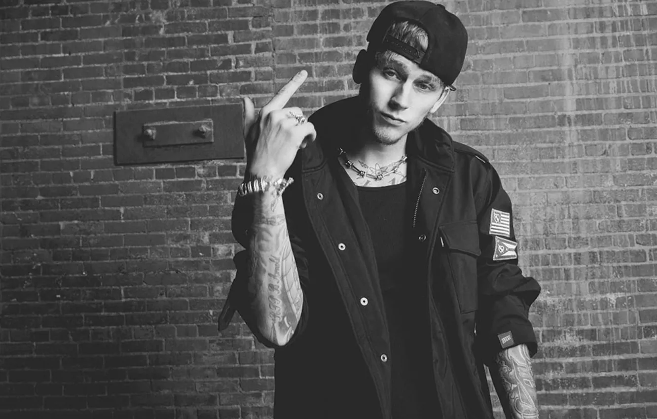 Photo wallpaper rap, bad boy, Machine Gun Kelly