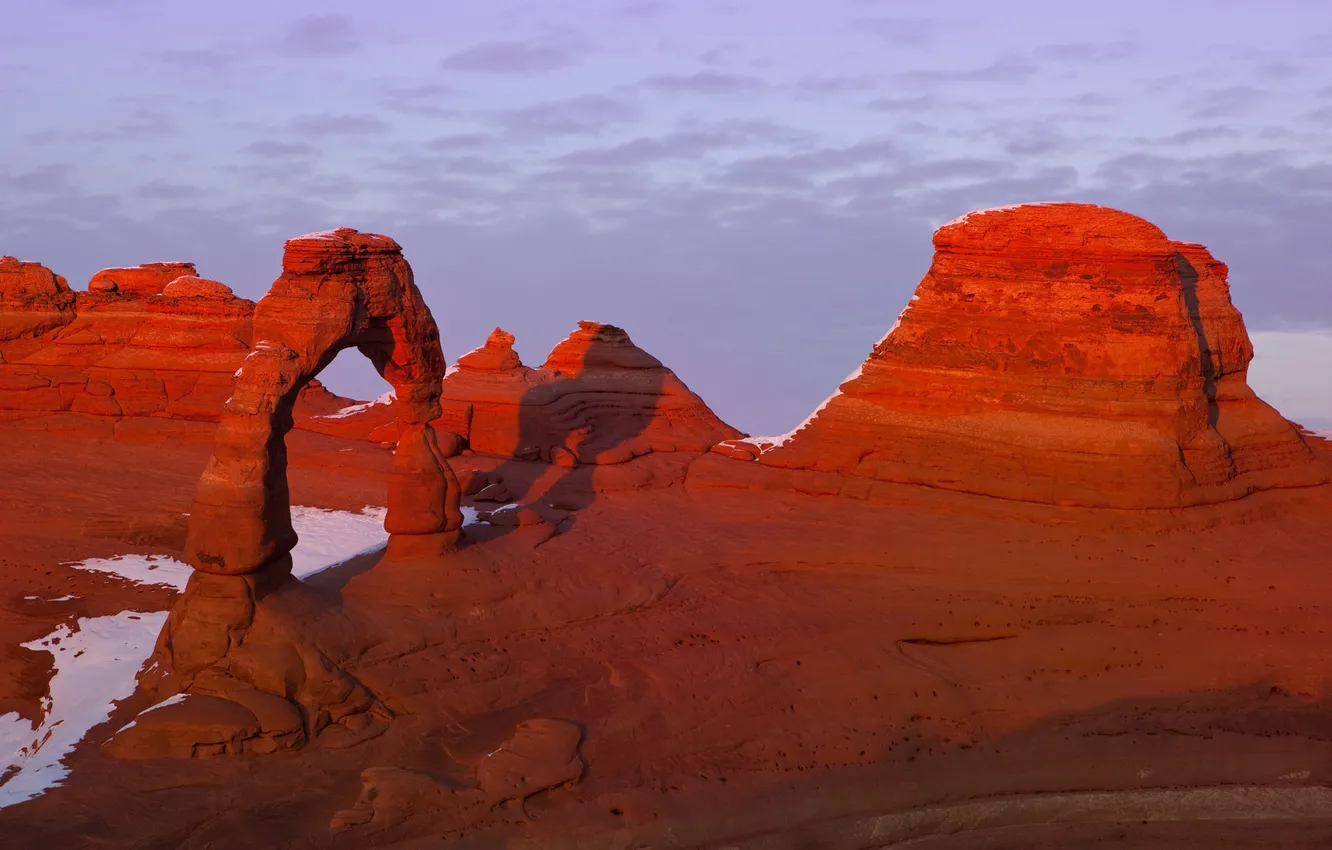Photo wallpaper landscape, stones, photo, rocks, view, USA, America, Utah