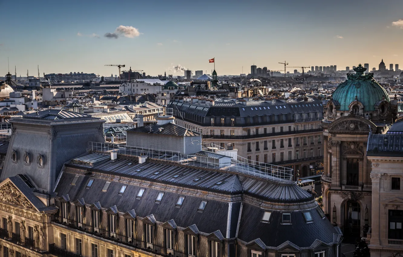 Photo wallpaper the city, Paris, architecture