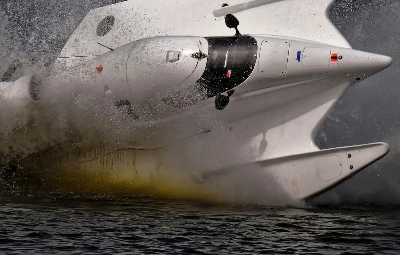 Photo wallpaper race, boat, speed