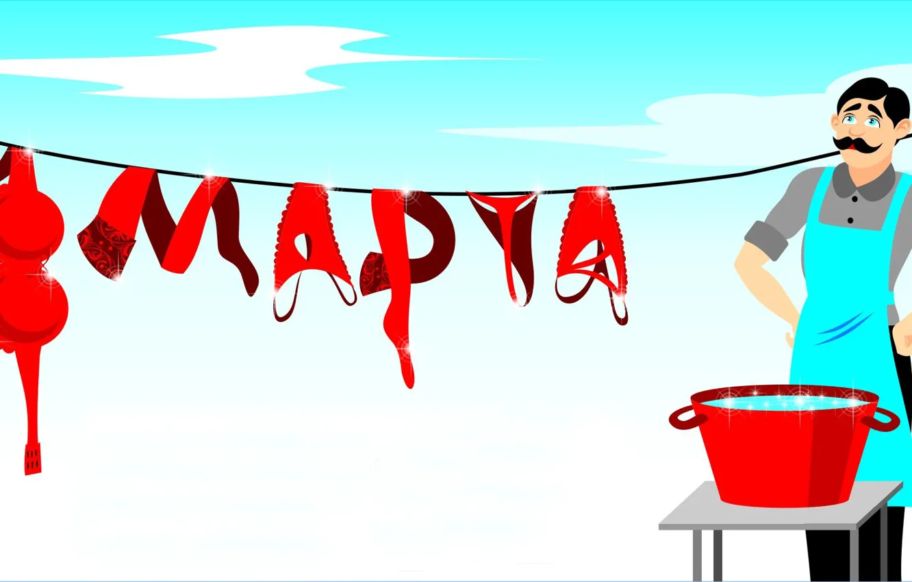 Photo wallpaper day, March 8, international, women's