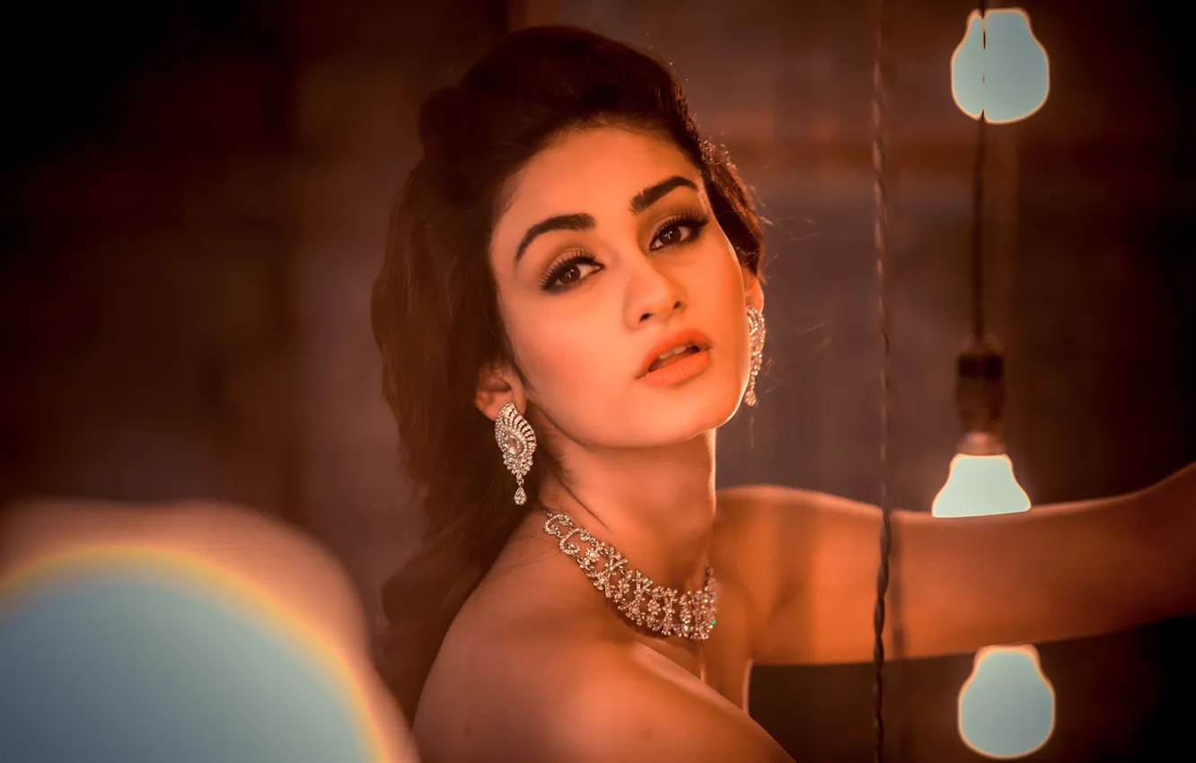 Photo wallpaper girl, hot, sexy, eyes, smile, beautiful, figure, model