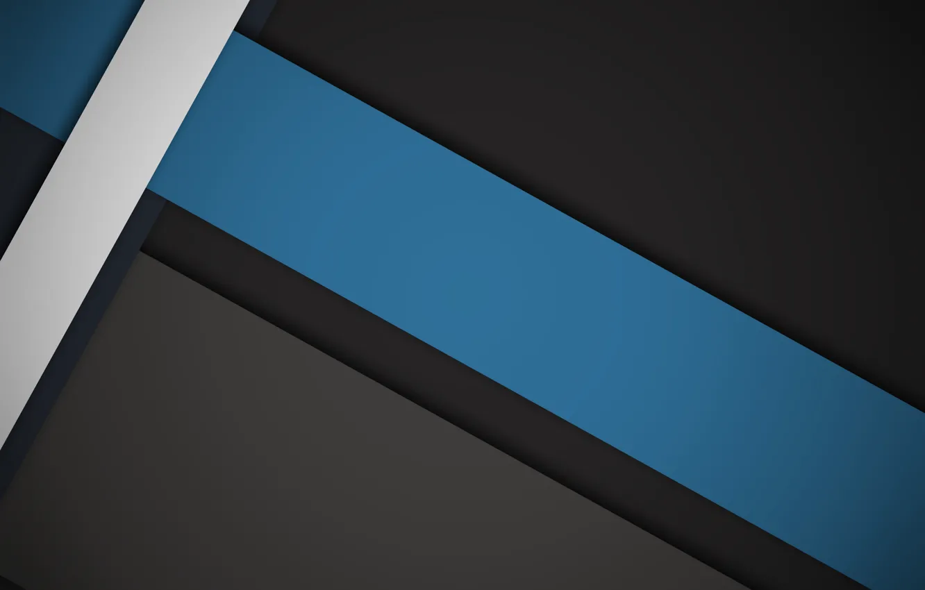 Photo wallpaper white, line, blue, black, geometry, design, color, material