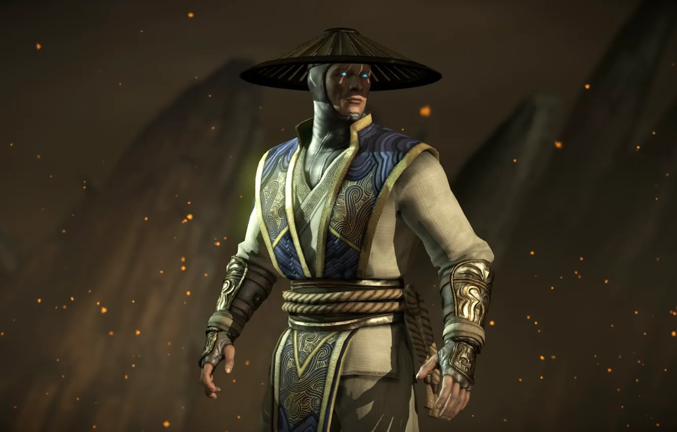 Photo wallpaper Mortal Kombat, Raiden, Raiden