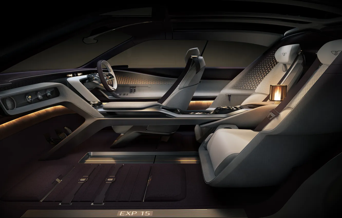 Photo wallpaper Concept, Bentley, the concept car, luxury, Suite, luxury, electric, electric car