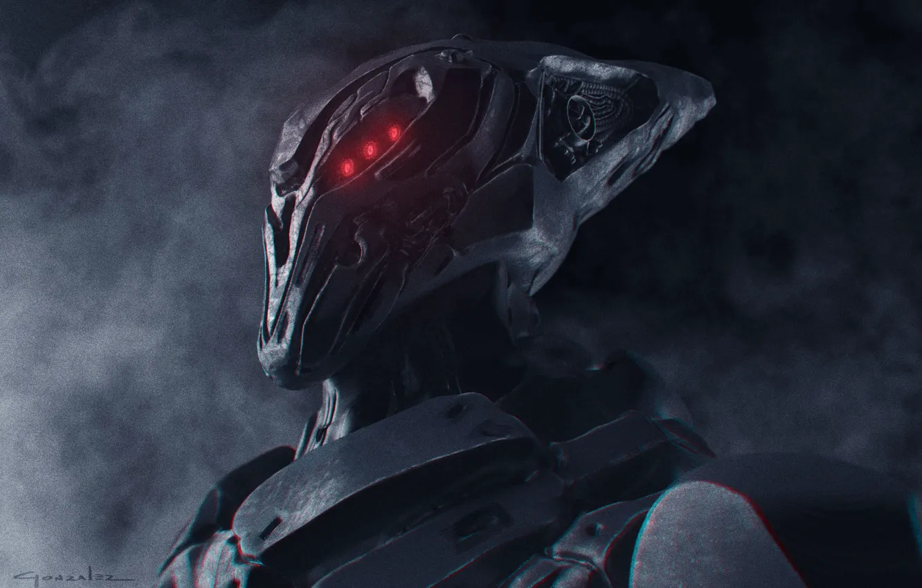 Photo wallpaper Android, mech, sentinal