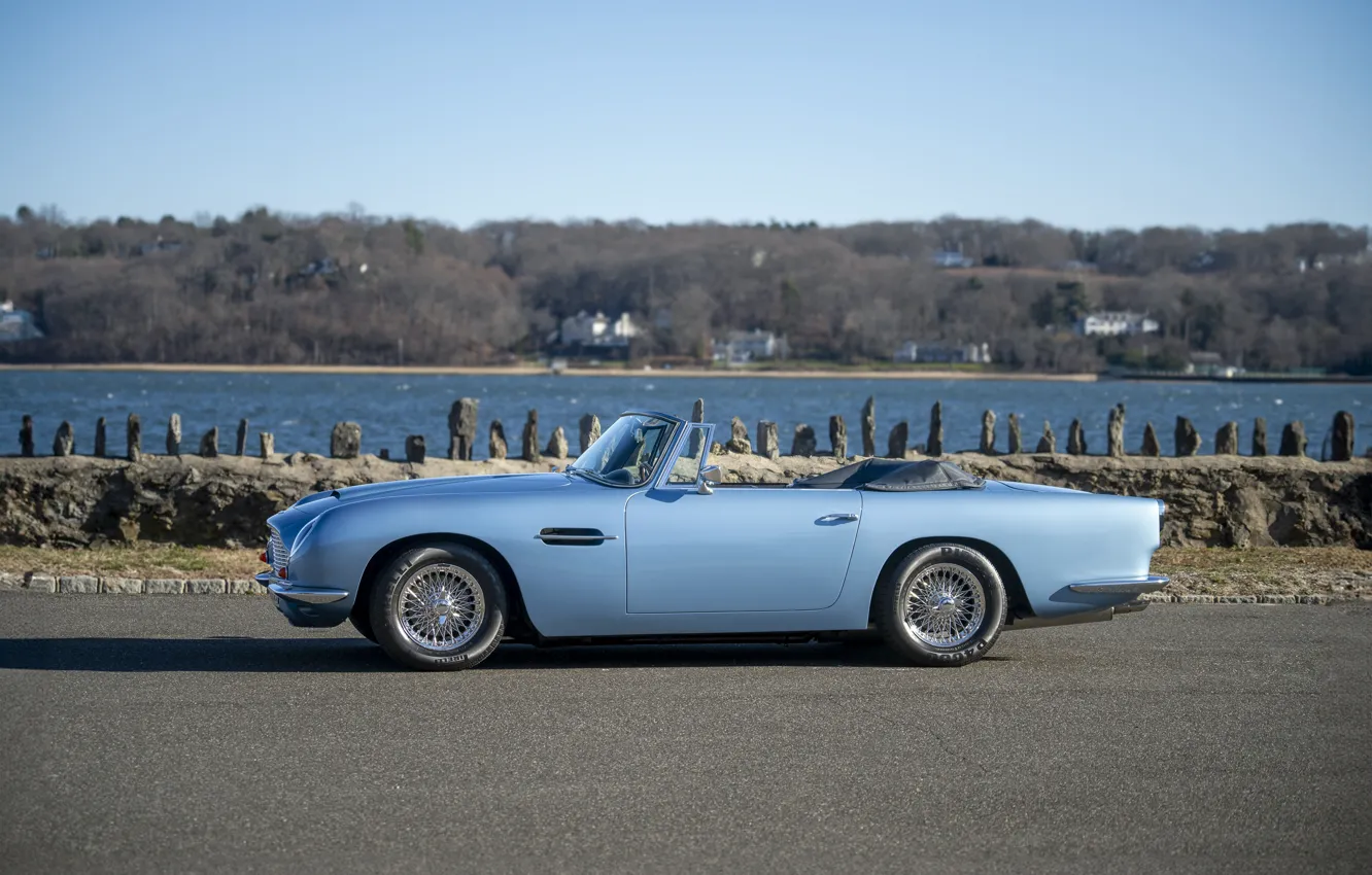 Photo wallpaper Aston Martin, 1965, Aston Martin DB Short-Chassis Volante