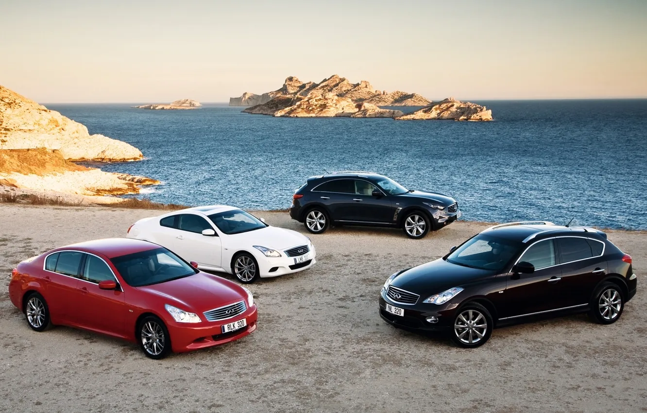 Photo wallpaper Infiniti, infiniti, mixed, G-Series, FX-series, EX-Series, M-Series