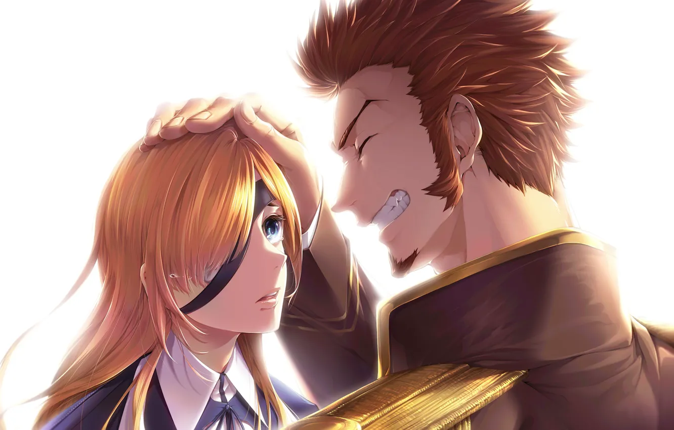 Photo wallpaper smile, two, Archer, Fate / Grand Order, Ophelia Phamrsolone, Destiny/great Company