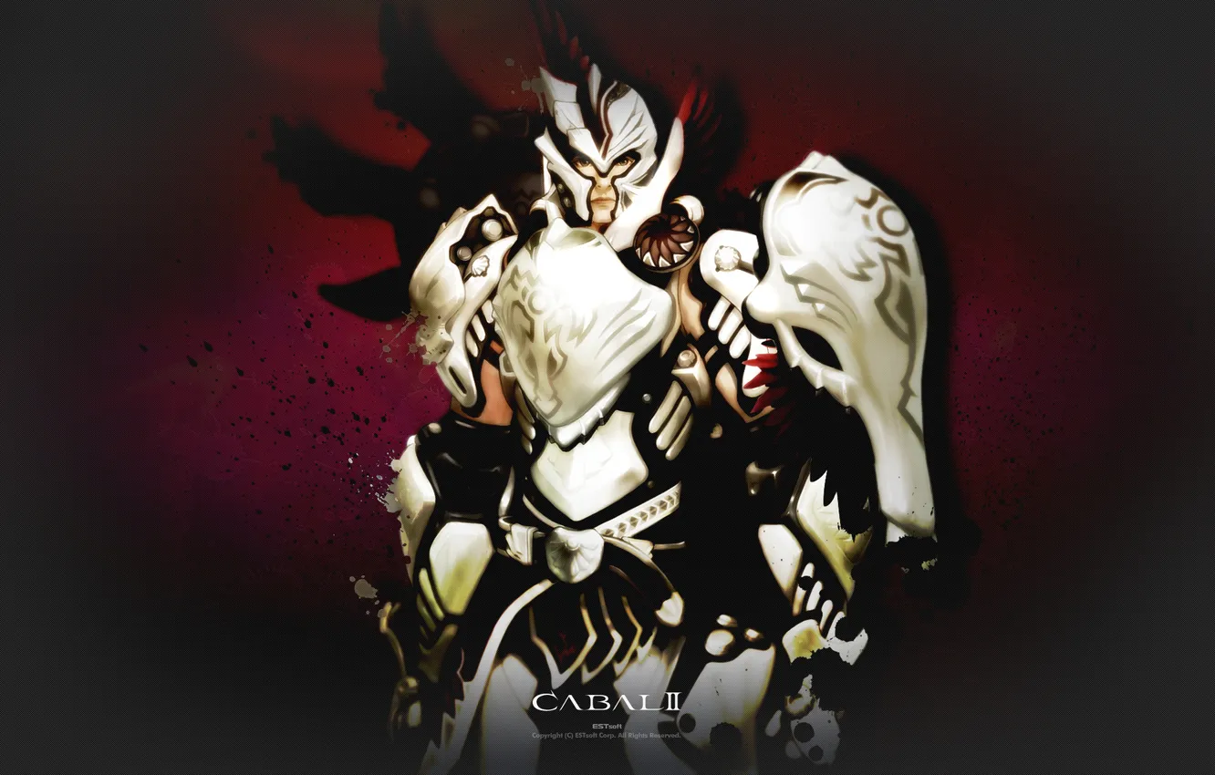 Photo wallpaper pattern, armor, white, defender, Cabal 2, Cabal 2, Force Shielder