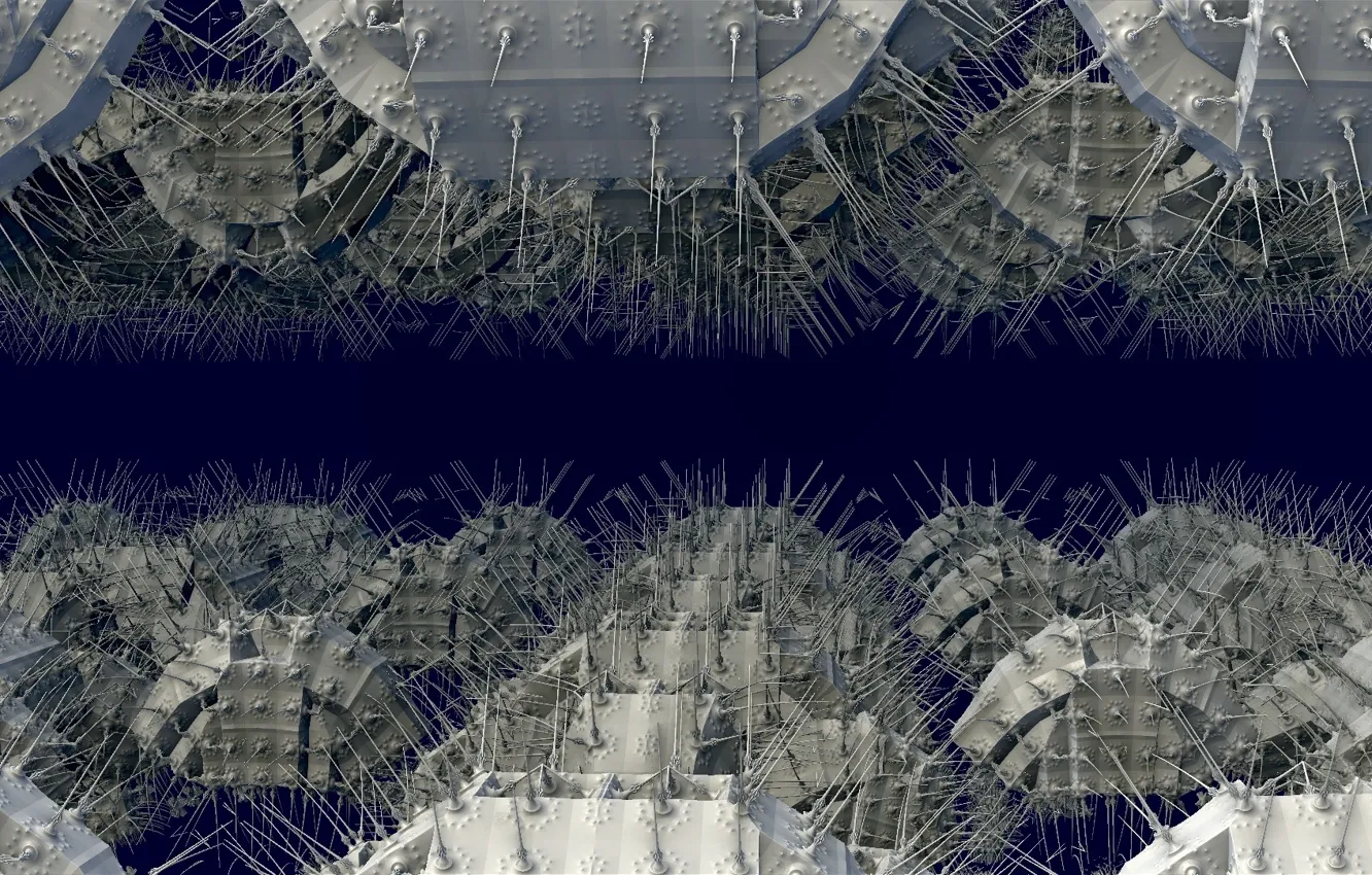 Photo wallpaper abstraction, background, form, Fractal