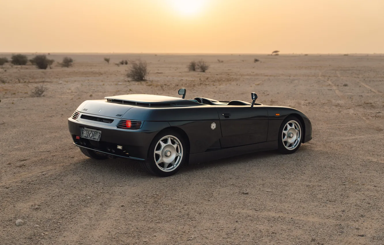 Photo wallpaper supercar, Supercar, 1995, De Tomaso, the only instance, The only instance, De Tomaso Guara Barchetta, …