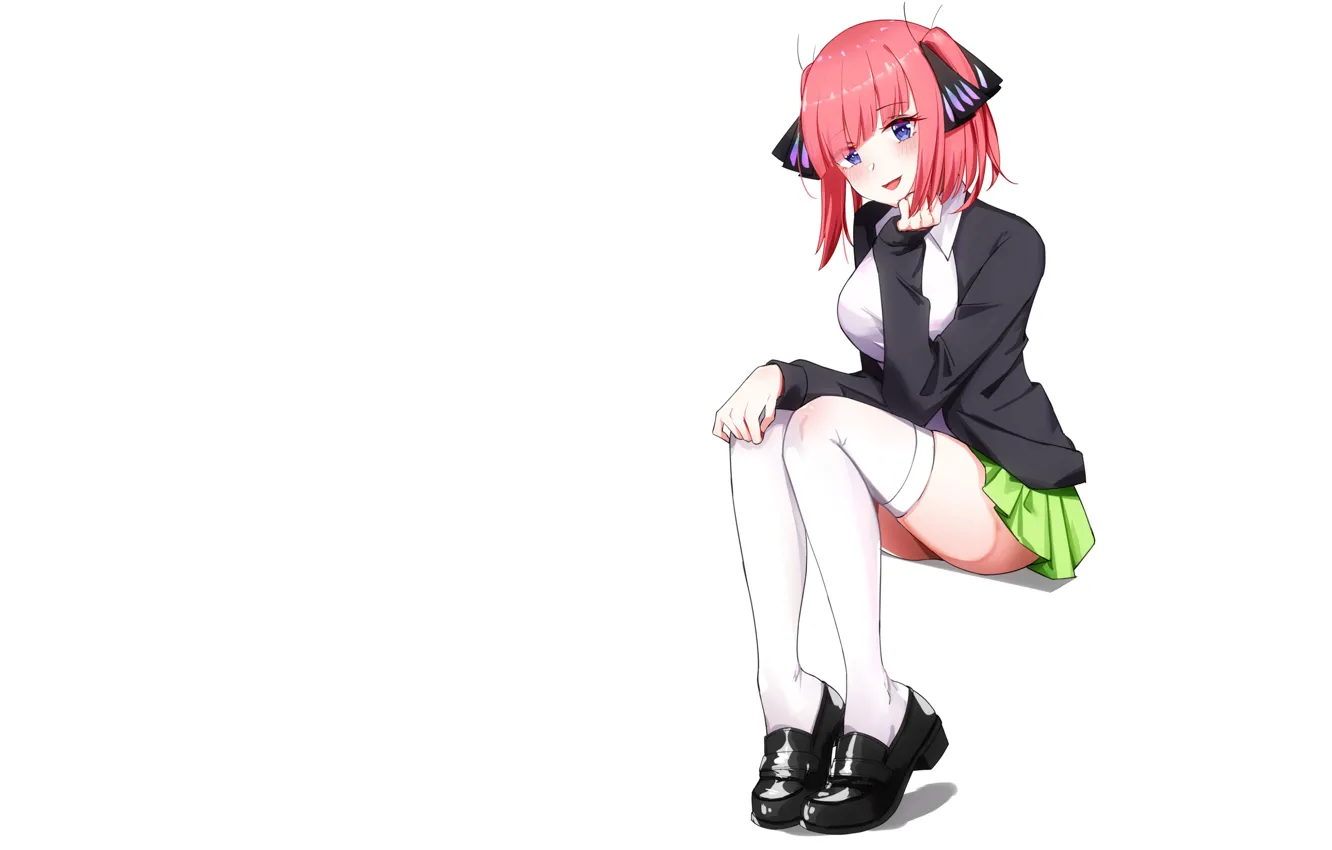 Photo wallpaper kawaii, girl, pink hair, anime, short hair, babe, cute, high school