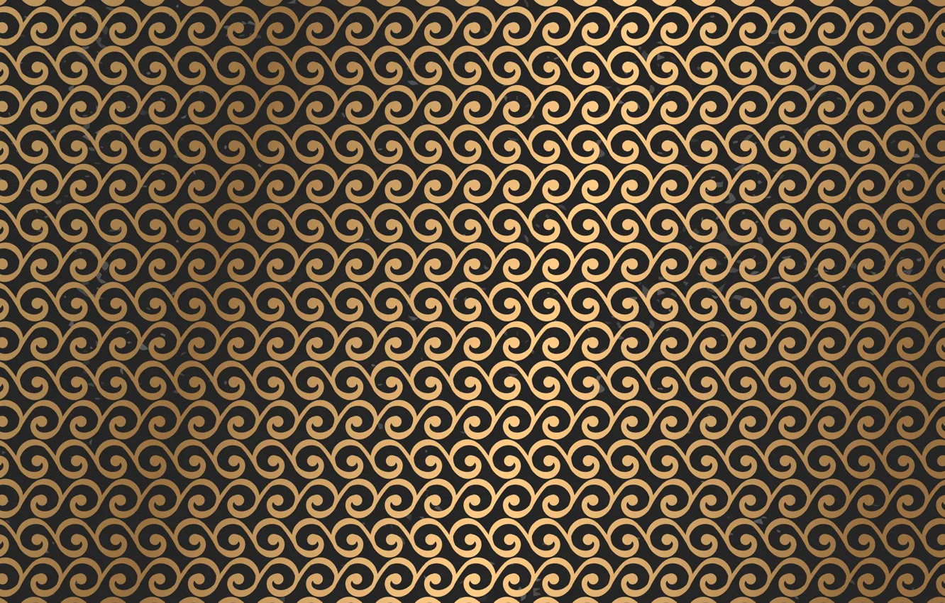 Photo wallpaper background, gold, pattern, texture, black background