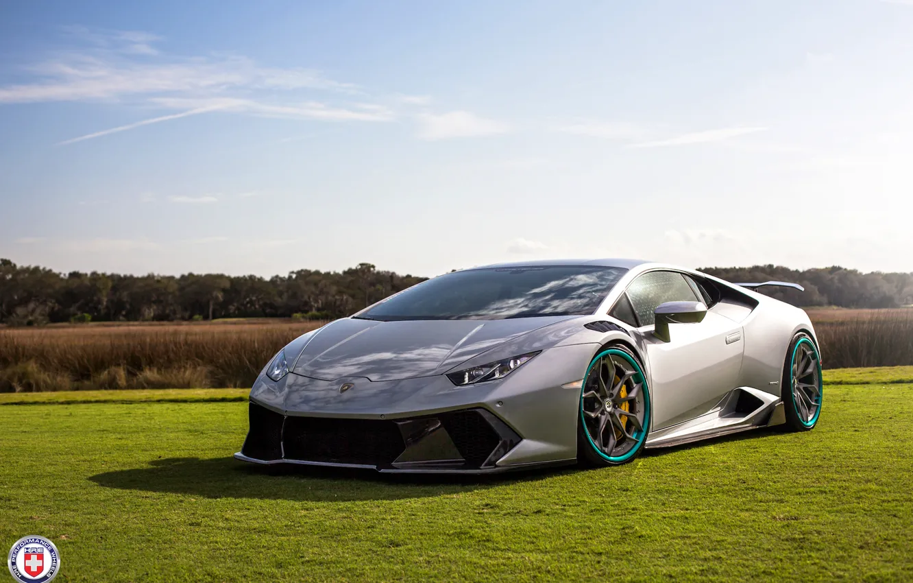 Photo wallpaper Lamborghini, Speed, Island, Amelia, Huracan, HRE, Novara, Festivals