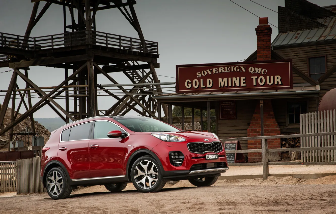 Photo wallpaper Kia, Kia, crossover, Sportage, sportazh