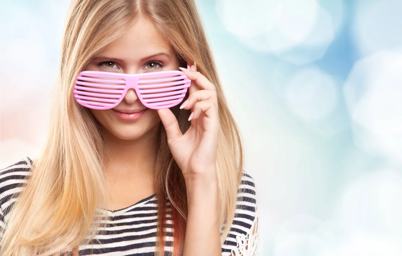 Photo wallpaper summer, girl, joy, smile, mood, stay, relax, romance