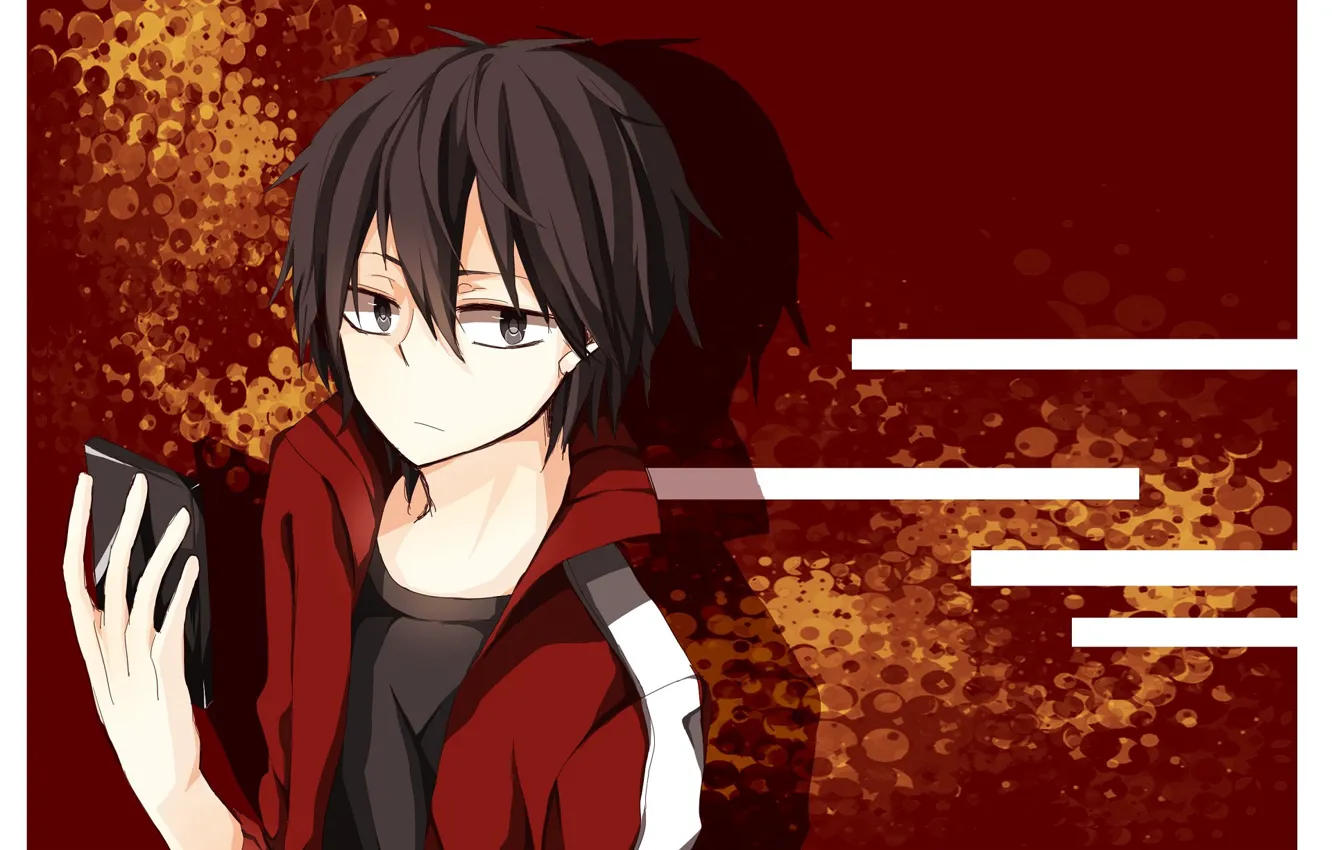 Photo wallpaper look, frame, guy, Kagerou Project, The project "hot Fog"
