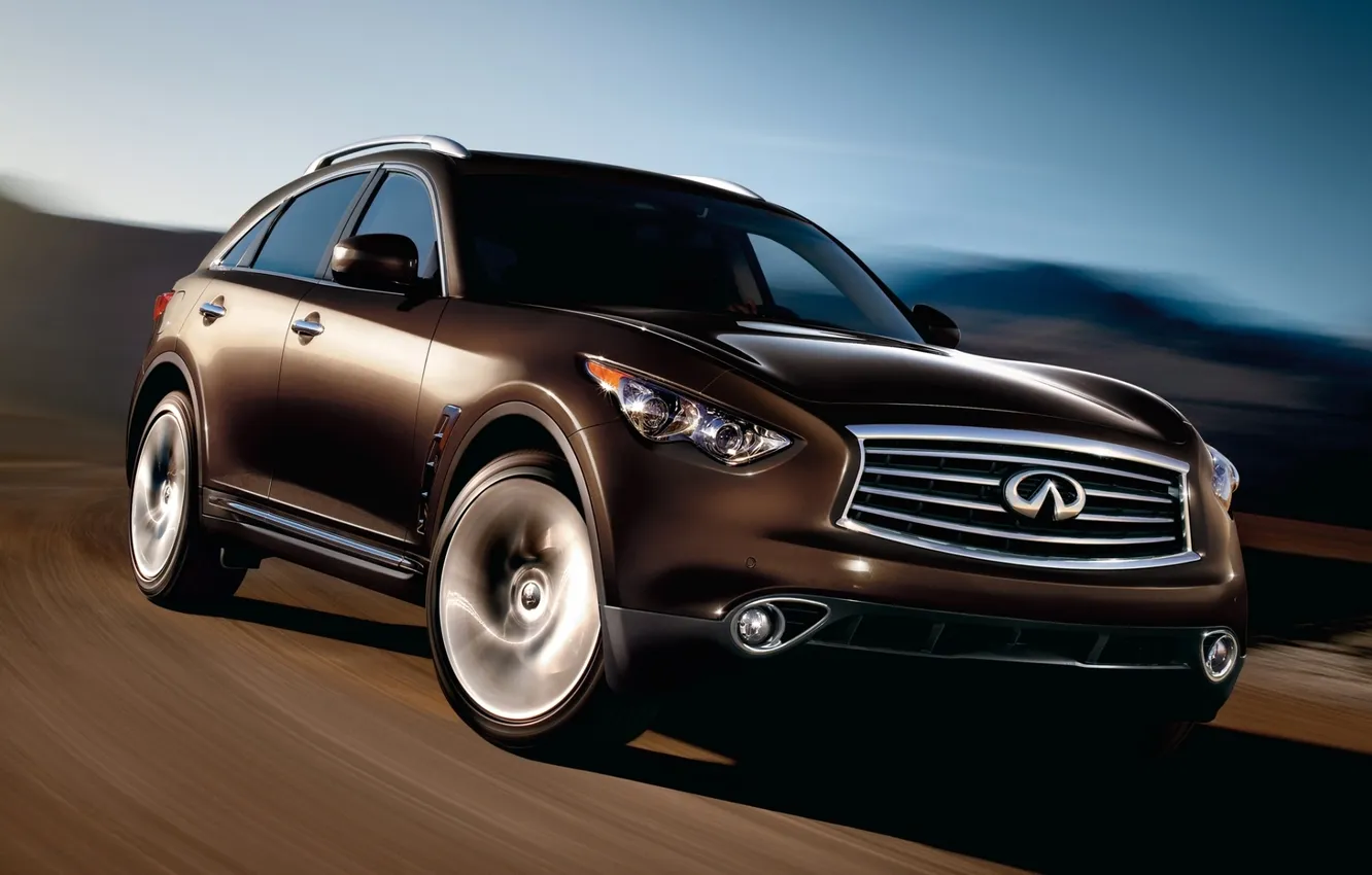 Photo wallpaper the sky, jeep, Infiniti, infiniti, the front, fx50, crossover