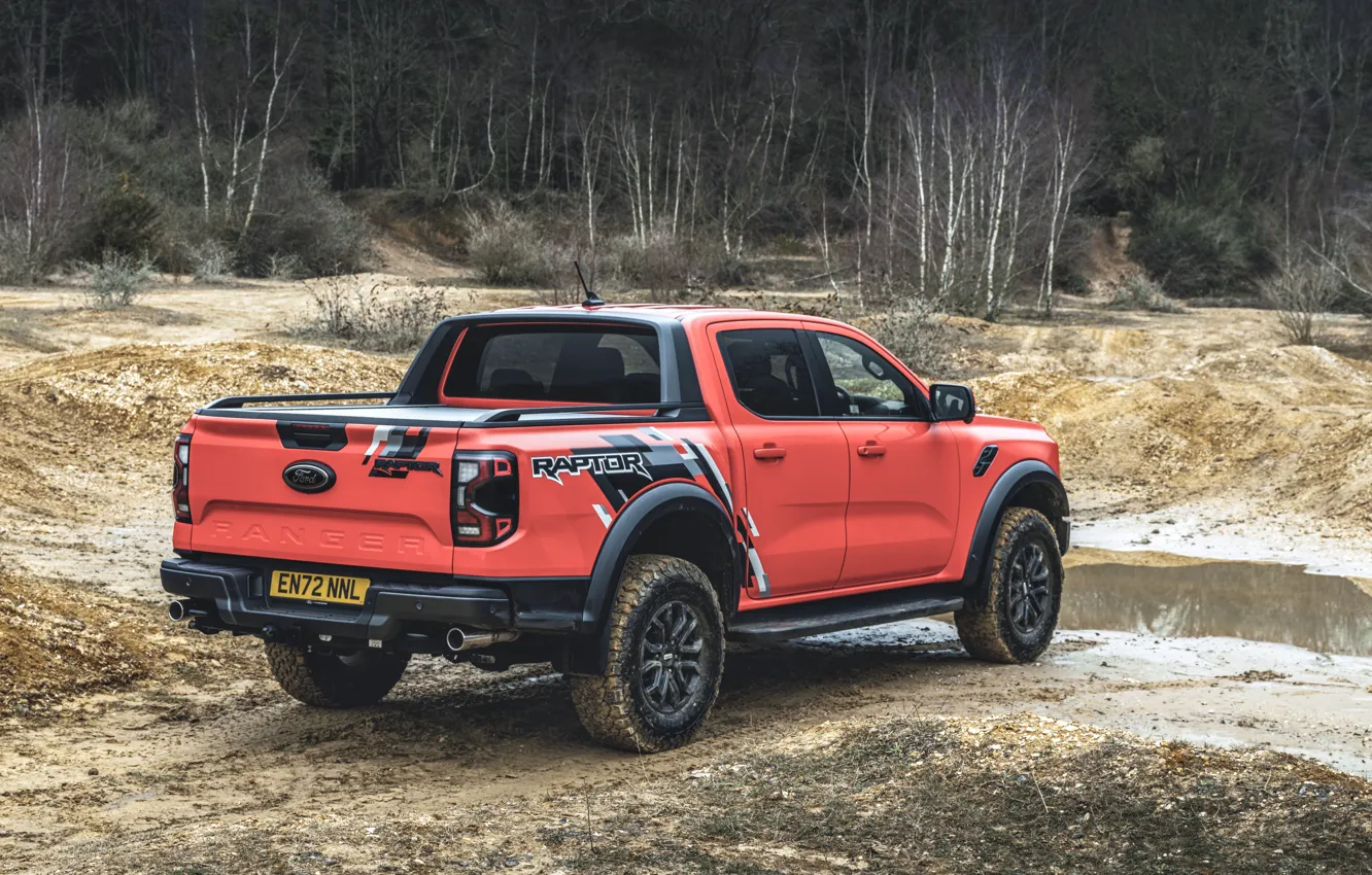 Photo wallpaper Ford, Ranger, Ford Ranger Raptor