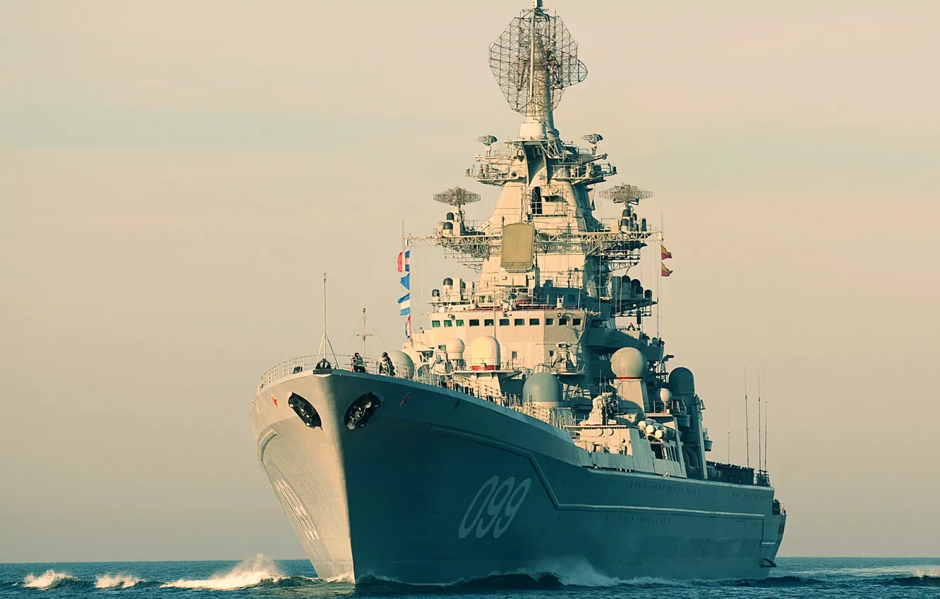Photo wallpaper cruiser, atomic, rocket, Peter The Great