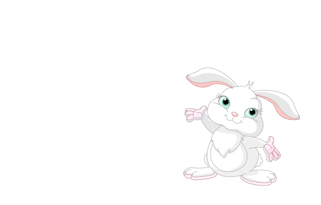 Photo wallpaper mood, art, Bunny, children's