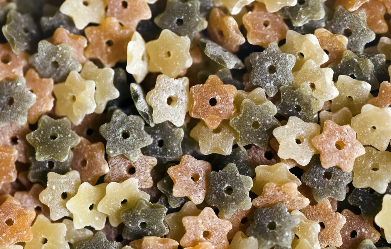 Photo wallpaper macro, background, pasta