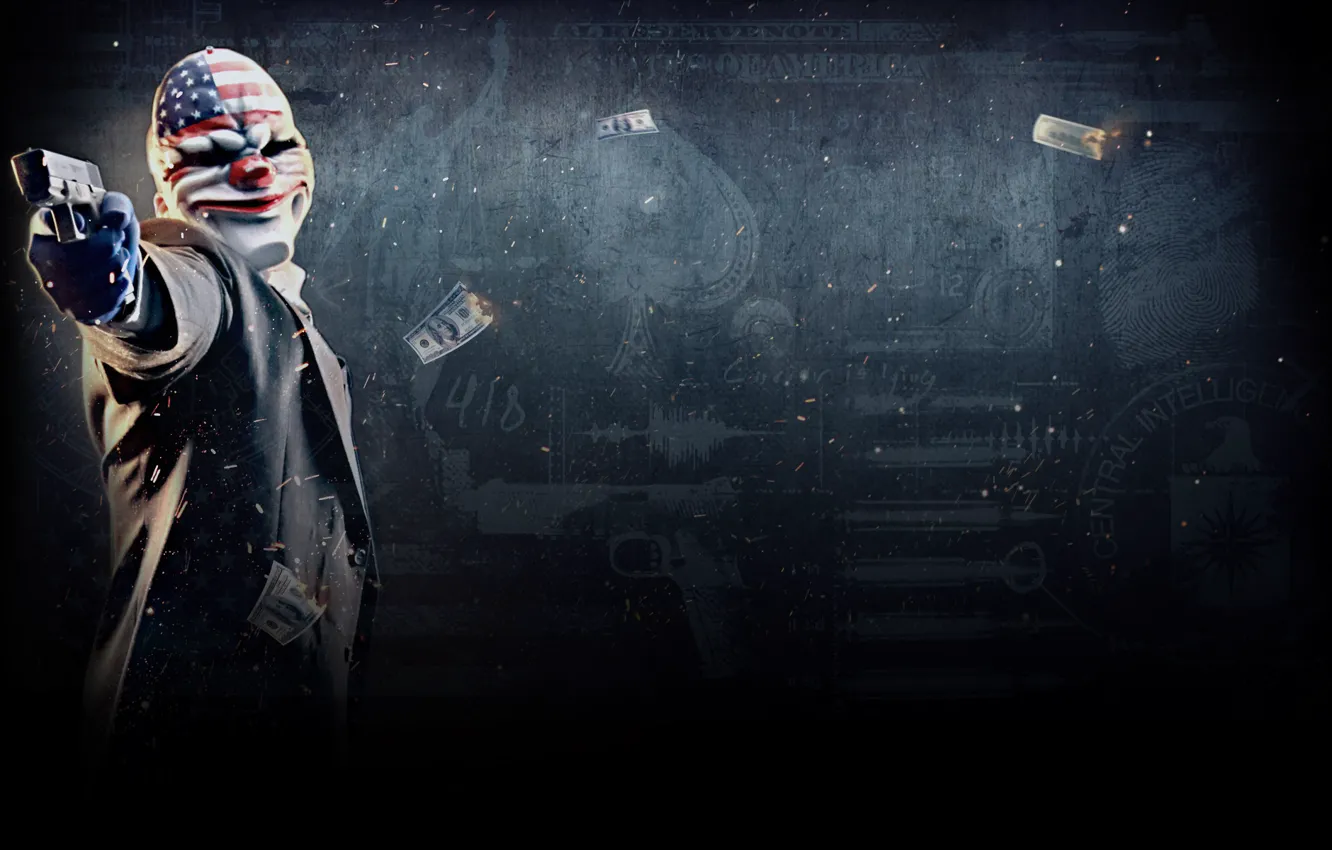 Photo wallpaper Dallas, heist, Payday 2, payday