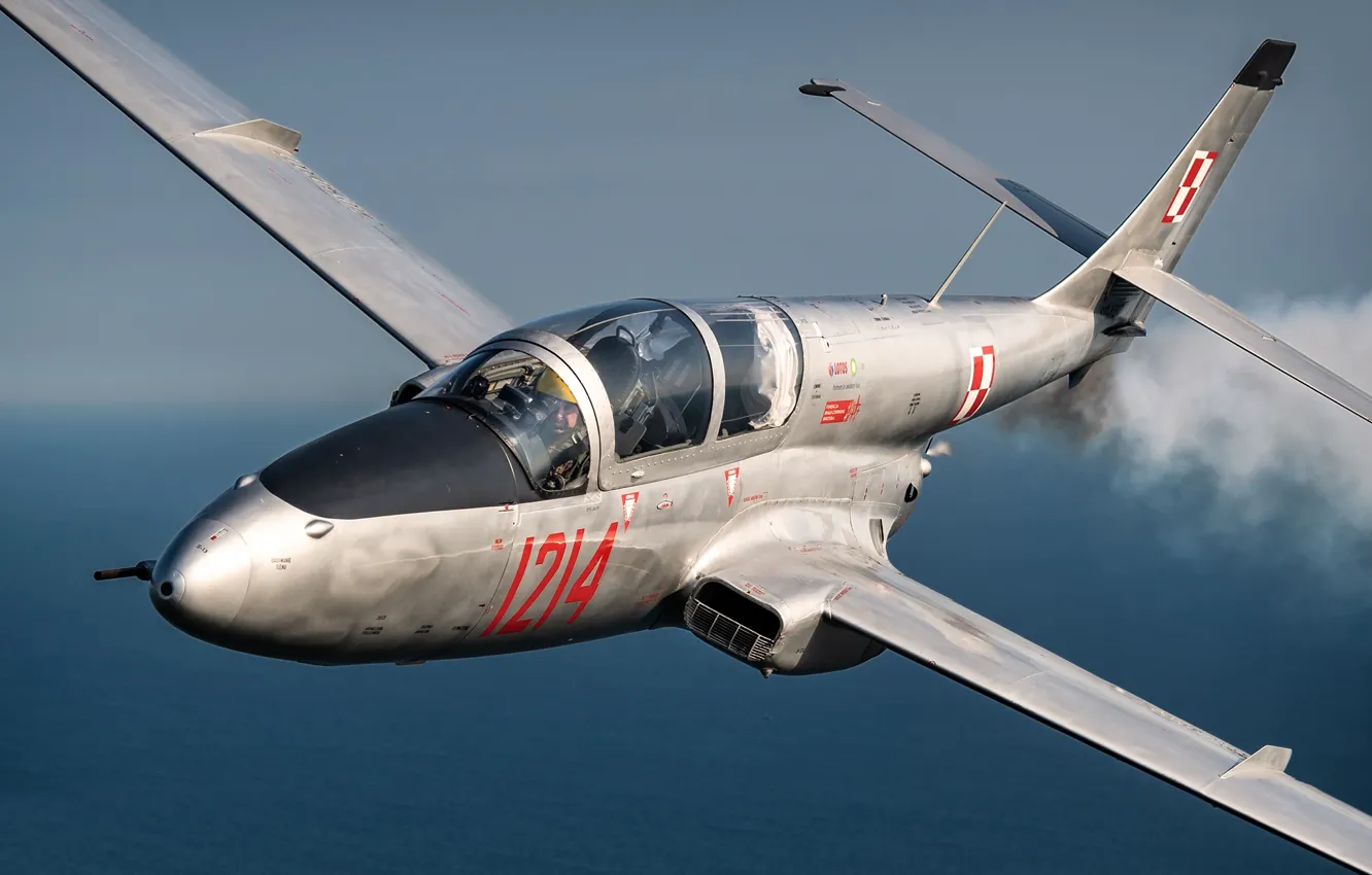 Photo wallpaper Polish air force, Training aircraft, PZL TS-11 Iskra