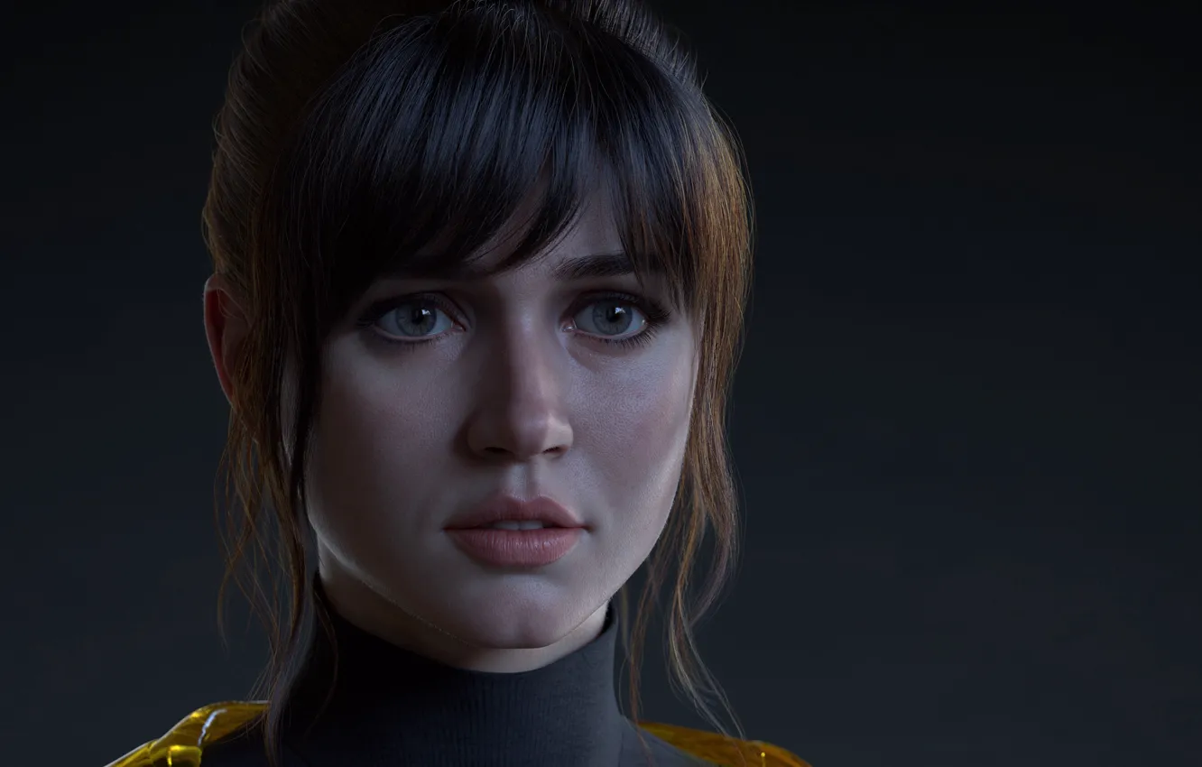 Photo wallpaper model, Ana de Armas, AoBo Li