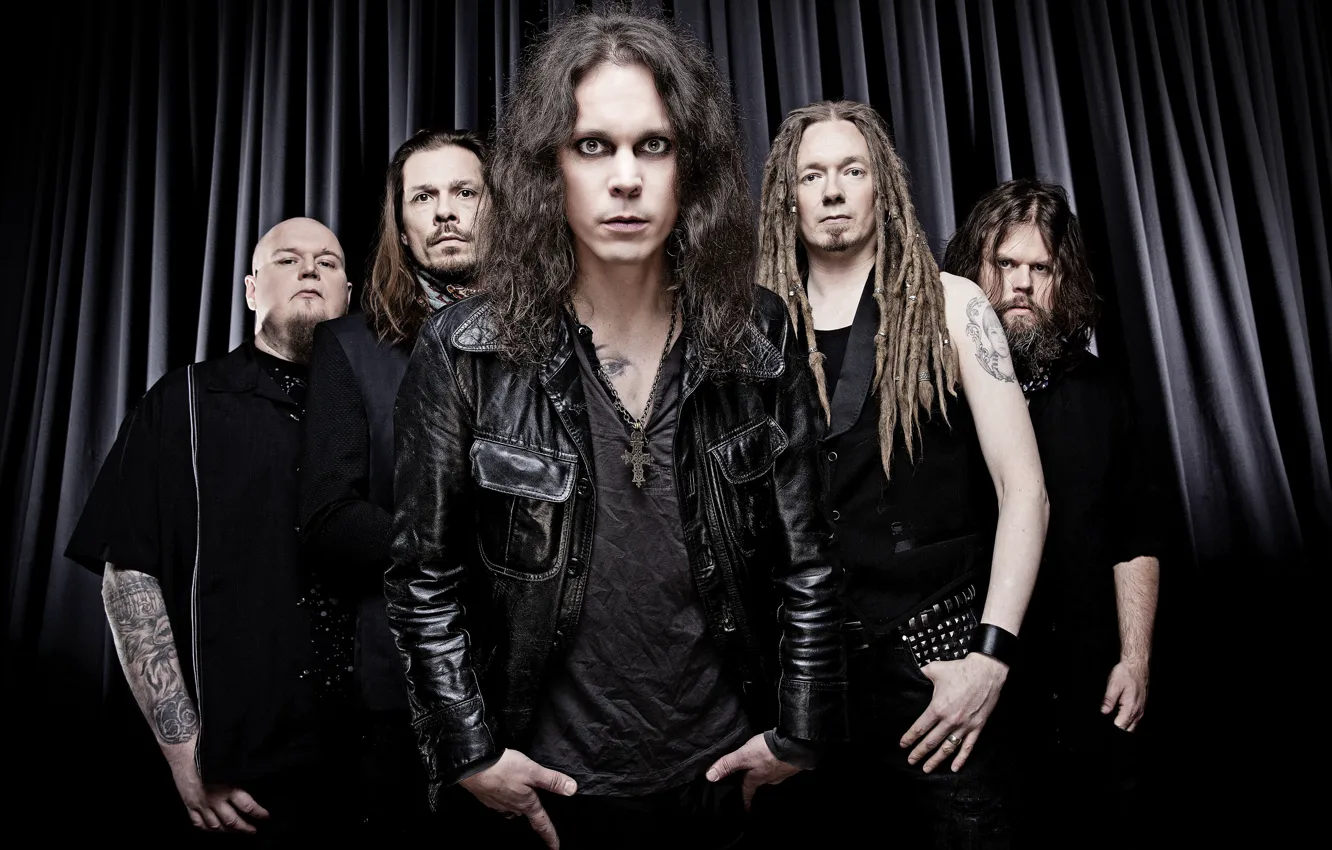 Photo wallpaper band, HIM, Finland, 2013, love metal