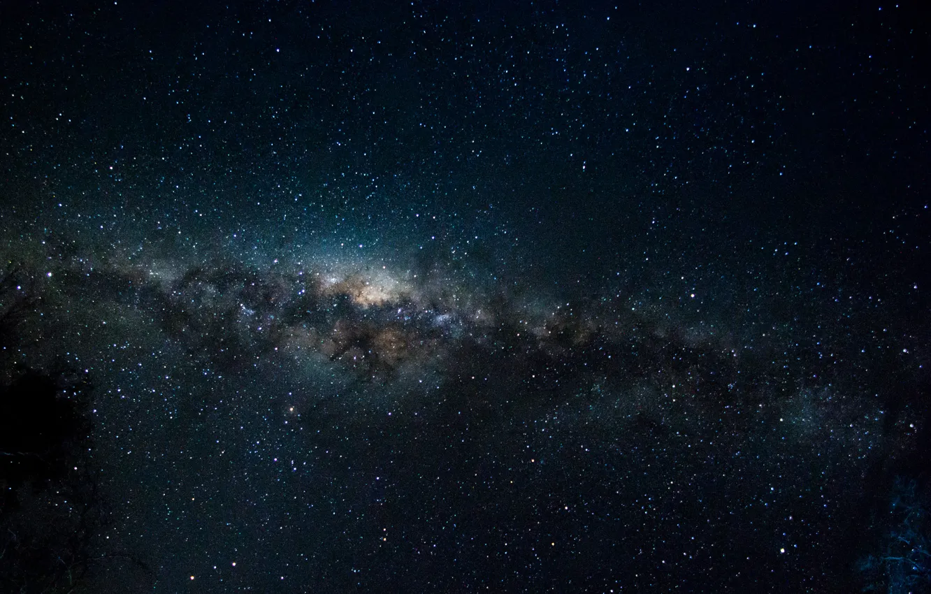 Photo wallpaper stars, space, mystery, The Milky Way, infinity
