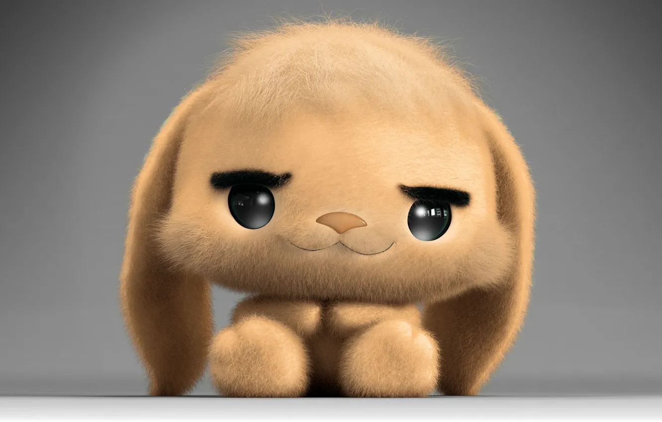 Photo wallpaper toy, rabbit, UnexpectedToy