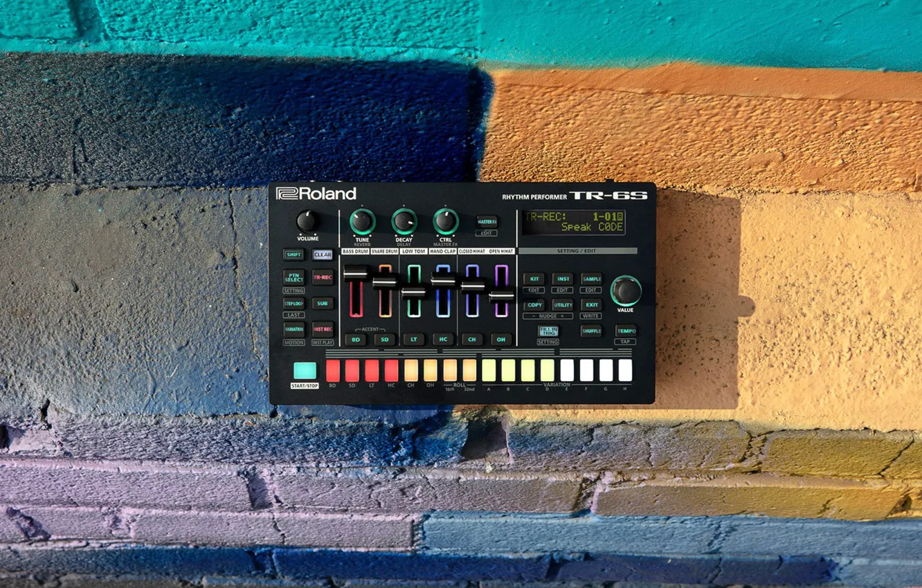 Wallpaper Music, roland, Billboard, rhythm performer, tr-6s for mobile ...